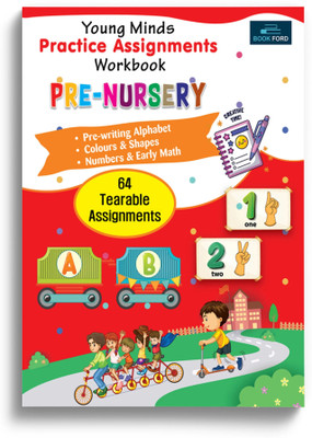 Young Minds Practice Assignments Workbook Pre-Nursery(Paperback, BOOKFORD PUBLICATIONS PVT. LTD.)
