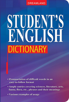 Student's English Dictionary  - Hardbound Reference Book for Children Ages 9-16 | 1088 Pages, Easy-to-Follow Pronunciation, Vocabulary Building, Word Usage Examples & Learning Resource(English, Hardcover, unknown)