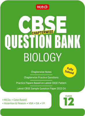 MTG CBSE Class 12 Chapterwise Question Bank - Biology (For 2023-2024 Board Exam)(Paperback, MTG Editorial Board)