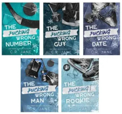 The Pucking Wrong Series (5 book series) by C.R. Jane - The Pucking Wrong Number, The Pucking Wrong Guy, The Pucking Wrong Date, The Pucking Wrong Man, The Pucking Wrong Rookie ( English, Paperback, C.R. Jane)(Paperback, C.R. Jane)