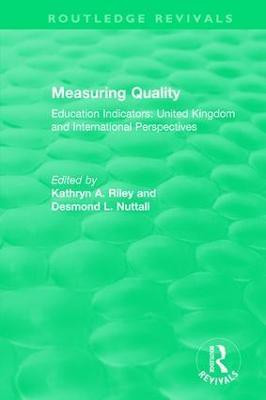 Measuring Quality: Education Indicators(English, Paperback, unknown)