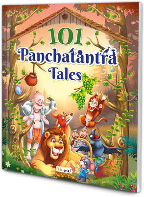 101 Panchatantra Tales book for kids (Ages 3-12) (Paperback) : Story book for kids, Panchatantra story book, Classic tales for kids, Educational learning story book.(Paperback, GO WOO)