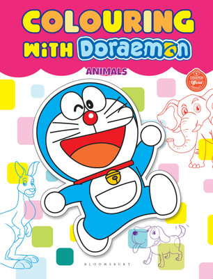 Colouring With Doraemon Animals(English, Paperback, Bloomsbury India)