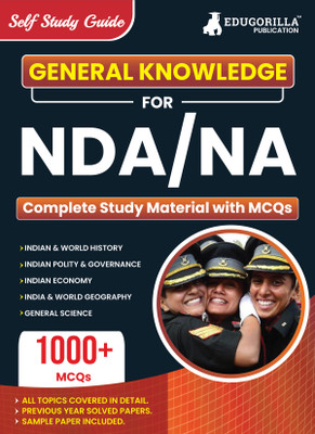 Nda : General Knowledge  - 2024 | National Defence Academy, Naval Academy Defence Entrance Exam - Theory and Practice Tests for Complete Preparation(English, Hardcover, unknown)