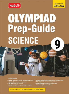 MTG Olympiad Prep-Guide Class 9 Science (NSO) - Detailed Theory, Self Test with NSO Chapterwise Previous Year Question Paper For SOF 2024-25 Exam(Paperback, MTG Editorial Board)