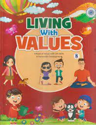 LIVING WITH VALUES CLASS -8(Paperback, SHOBHNA MALAVIYA)