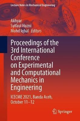 Proceedings of the 3rd International Conference on Experimental and Computational Mechanics in Engineering(English, Paperback, unknown)