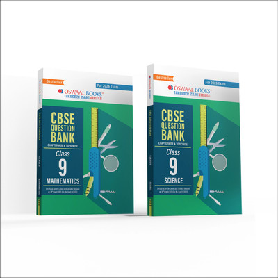 Oswaal CBSE Question Bank Class 9 Set of 2 Books Mathematics & Science Chapterwise & Topicwise Solved Papers For 2026 Exams(Paperback, Oswaal Editorial Board)