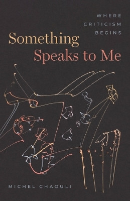 Something Speaks to Me(English, Paperback, Chaouli Michel)
