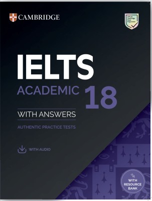 IELTS 18 Academic Student's Book with Answers with Audio with Resource Bank(English, Paperback, Cambridge)