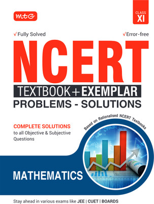 MTG NCERT Textbook + Exemplar Problem Solutions Class 11 Mathematics | Complete Solutions to All Objective & Subjective Questions(Paperback, MTG Editorial Board)