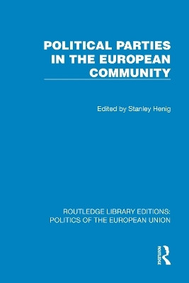 Political Parties in the European Community(English, Hardcover, unknown)