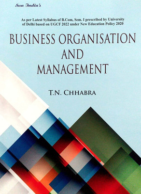 Delhi University B Com Prog 1st Year Business Organisation And Management Semester 1 Based on UGCF Under New Education Policy NEP(Paperback, T N Chhabra)