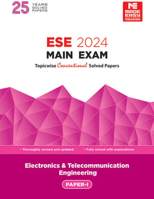 ESE 2024 Mains Examination Electronics and Telecommunication Engineering Conventional Paper I(Paperback, MADE EASY Team)