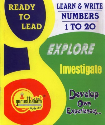 LEARN AND WRITE NUMBERS 1 TO 20(Paperback, Gurusthanam)