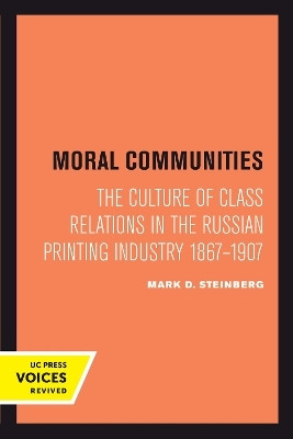 Moral Communities(English, Paperback, Steinberg Mark D.)