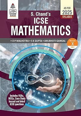 S Chand Icse Mathematics Class 10 Book 2(English, Hardcover, unknown)