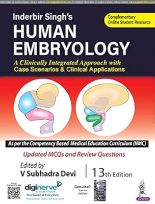 Inderbir Singh's Human Embryology(Paperback, Inderbir Singh's)