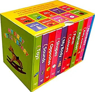 My First Little Library: Boxset Of 10 Board Books For Kids [Board Book] Wilco(Hardcover, Wilco)