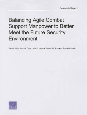 Balancing Agile Combat Support Manpower to Better Meet the Future Security Environment(English, Paperback, Mills Patrick)