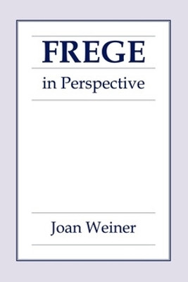 Frege in Perspective(English, Electronic book text, Weiner Joan)