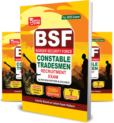 BSF Constable Tradesmen Study Guide Book For 2025 Exam(Paperback, EDUCAZONE PANEL OF EXPERTS)