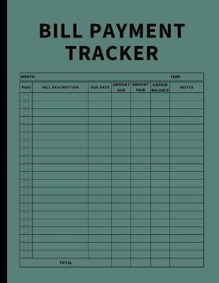 Bill Payment Tracker(English, Paperback, Finca Anastasia)