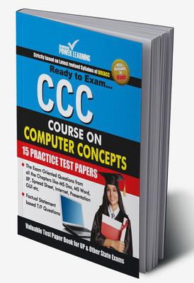 CCC Course On Computer Concepts (Practice Test Papers)(Hardcover, Diamond Power Learning Team)