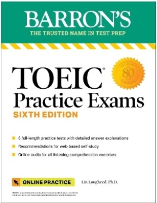 TOEIC Practice Exams: 6 Practice Tests + Online Audio, Sixth Edition(English, Paperback, Barron's Educational Series Lin)