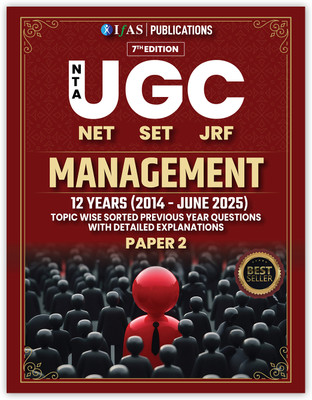 UGC NET Management Book 2025  - Paper 2 Previous Year Solved Papers (2014 – June 2025) with Detailed Explanations | Topic Wise and Chapter Wise Question Bank | Best Seller Previous Year Question Paper PYQ Book for NTA UGC NET/JRF and SET Sociology Examinations in India | IFAS Publications(Paperback,