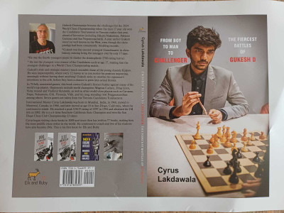 From Boy to Man to Challenger: The Fiercest Battles of Gukesh D(Paperback, Cyrus Lakdawala)