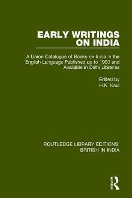 Early Writings on India(English, Paperback, unknown)