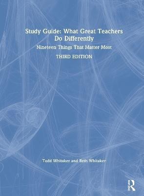 Study Guide: What Great Teachers Do Differently(English, Hardcover, Whitaker Todd)