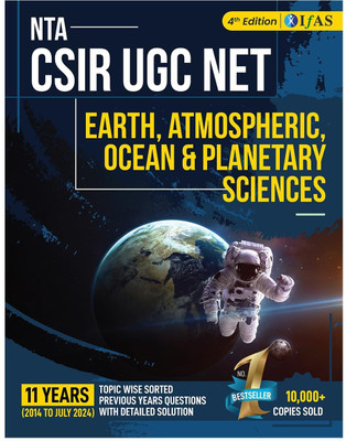 NTA CSIR UGC NET Earth, Atmospheric, Ocean & Planetary Science Book  - 2025 | Previous Year Solved Papers (2014–2024 July) with Detailed Solutions | Bestselling PYQ Book for NTA CSIR UGC NET/JRF Exam |CSIR UGC NET Earth, Atmospheric, Ocean & Planetary Science PYQ Book | Chapterwise & Topicwise Quest