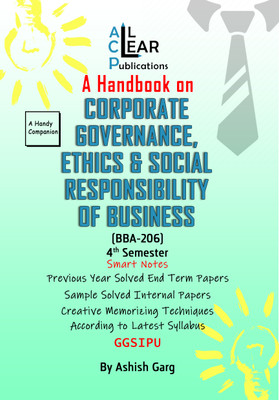 A Handbook on Corporate Governance, Ethics & Social Responsibility of Business(Paperback, Ashish Garg)
