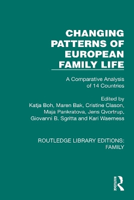 Changing Patterns of European Family Life(English, Paperback, unknown)