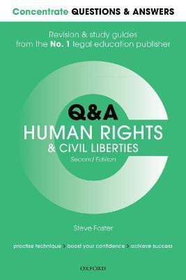 Concentrate Questions and Answers Human Rights and Civil Liberties(English, Paperback, Foster Steve)