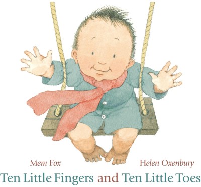 Ten Little Fingers and Ten Little Toes(English, Board book, Fox Mem)