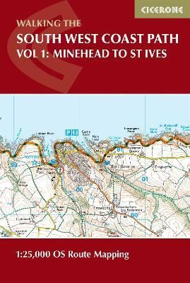South West Coast Path Map Booklet - Vol 1: Minehead to St Ives(English, Paperback, Dillon Paddy)