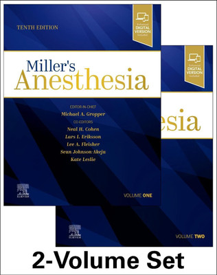 Miller's Anesthesia, 2-Volume Set With 1000 Pages Medical Use Notebook(Hardcover, by Gropper)