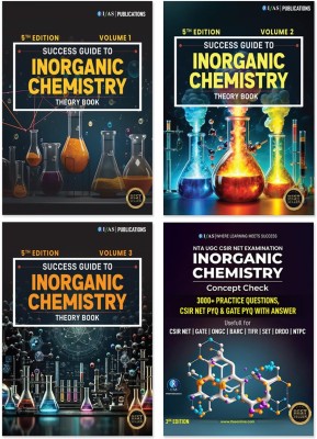 CSIR NET Inorganic Chemistry Theory & Practice Combo [4 Books]  - 2025 | Best Chemical Science Chemistry Study Material Books Set for NTA CSIR NET/JRF, GATE & SET Exams in India | Two Brothers Publications(Paperback, IFAS Publications)