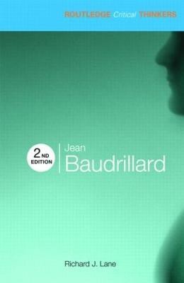 Jean Baudrillard(English, Paperback, Lane Richard J.)