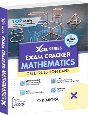 CBSE Question Bank Exam Cracker MATHEMATICS Class 10 for 2023-2024 Session(XCEL Series )(Paperback, O. P. Arora)