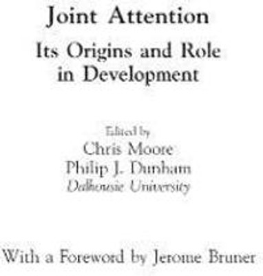 Joint Attention(English, Hardcover, unknown)