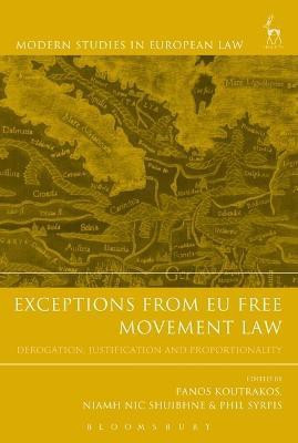 Exceptions from EU Free Movement Law(English, Electronic book text, unknown)