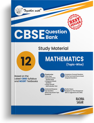 Together with CBSE Question Bank Class 12 Mathematics Exam 2026 Study Material(Paperback, Rachna Sagar)