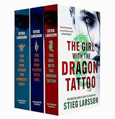 Millennium series 3 Books Collection Box Set by Stieg Larsson (Books 1 - 3) (The Girl With the Dragon Tattoo, The Girl Who Played with Fire & The Girl Who Kicked the Hornets Nest)(Paperback, Stieg Larsson) Millennium series 3 Books Collection Box Set by Stieg Larsson (Books 1 - 3) (The Girl With the Dragon Tattoo, The Girl Who Played with Fire & The Girl Who Kicked the Hornets Nest)(Paperback, Stieg Larsson)