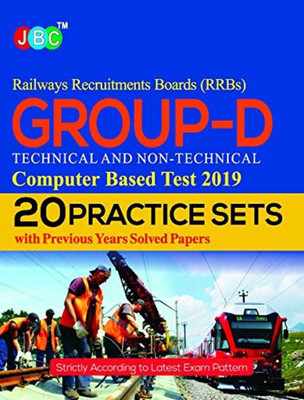 20 Practice Sets Railway Recruitments Boards (Rrbs) Group-D Technical and Non-Technical Computer Based Test 2019 with Previous Years Solved Papers(English, Paperback, unknown)