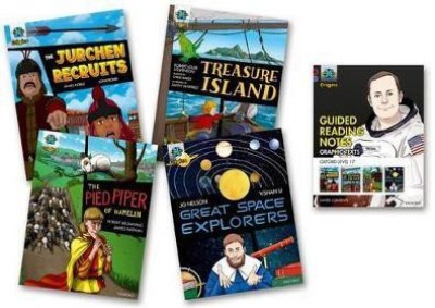 Project X Origins Graphic Texts: Dark Red Book Band, Oxford Level 17: Mixed Pack of 4(English, Paperback, Noble James)