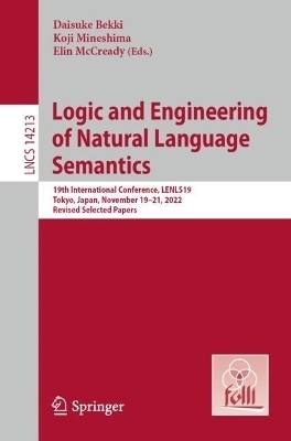 Logic and Engineering of Natural Language Semantics(English, Paperback, unknown)